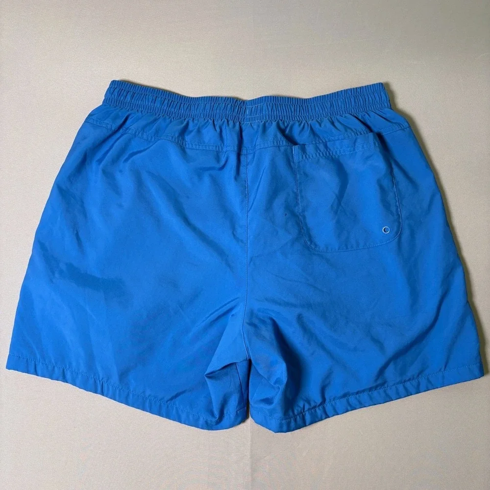 Nike Mens Blue Board Shorts Mesh Lined XL 5 Inch Inseam